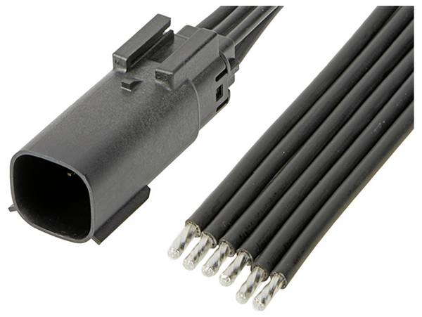 Molex 216288-1061 Male behuizing (kabel) Totaal aantal polen: 6 Rastermaat: 3.50 mm Inhoud: 1 stuk(s) Bag