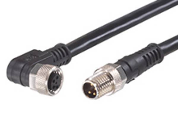 Molex 1200878721 Sensor/actuator connector, geassembleerd M8 Aantal polen (sensoren): 3 0.60 m 1 stuk(s) Piece