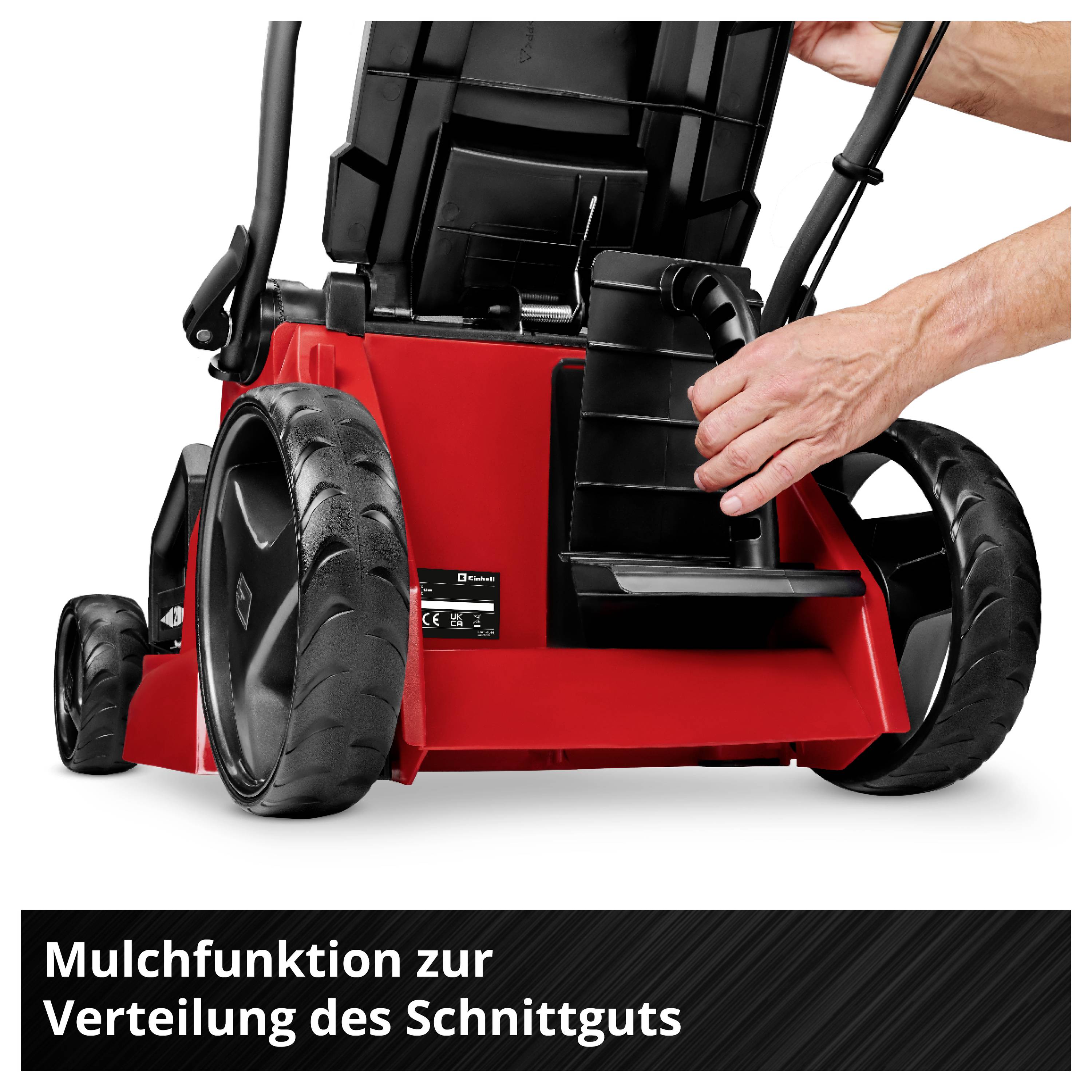 Einhell Power X-Change GE-CM 43 Li M Kit (2x4,0Ah) Accu-grasmaaier Accu Incl. oplader, Incl. 2 accu's 36 V Snijbreedte m-6