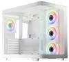 LC Power LC-8001W-ON Micro-tower Gaming-behuizing Zwart Zijvenster