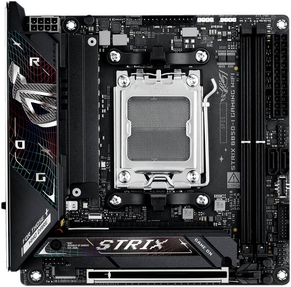 Asus ROG STRIX B850-I Moederbord Socket AMD AM5 Vormfactor Mini-ITX Moederbord chipset AMD® B850