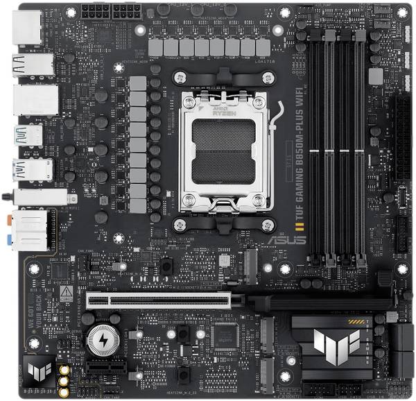 Asus TUF B850M-PLUS Moederbord Socket AMD AM5 Vormfactor Micro-ATX Moederbord chipset AMD® B850