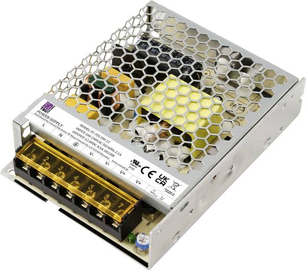 TRU COMPONENTS TC-13496740 Netvoedingsmodule 12 V/DC 8.5 A 102 W