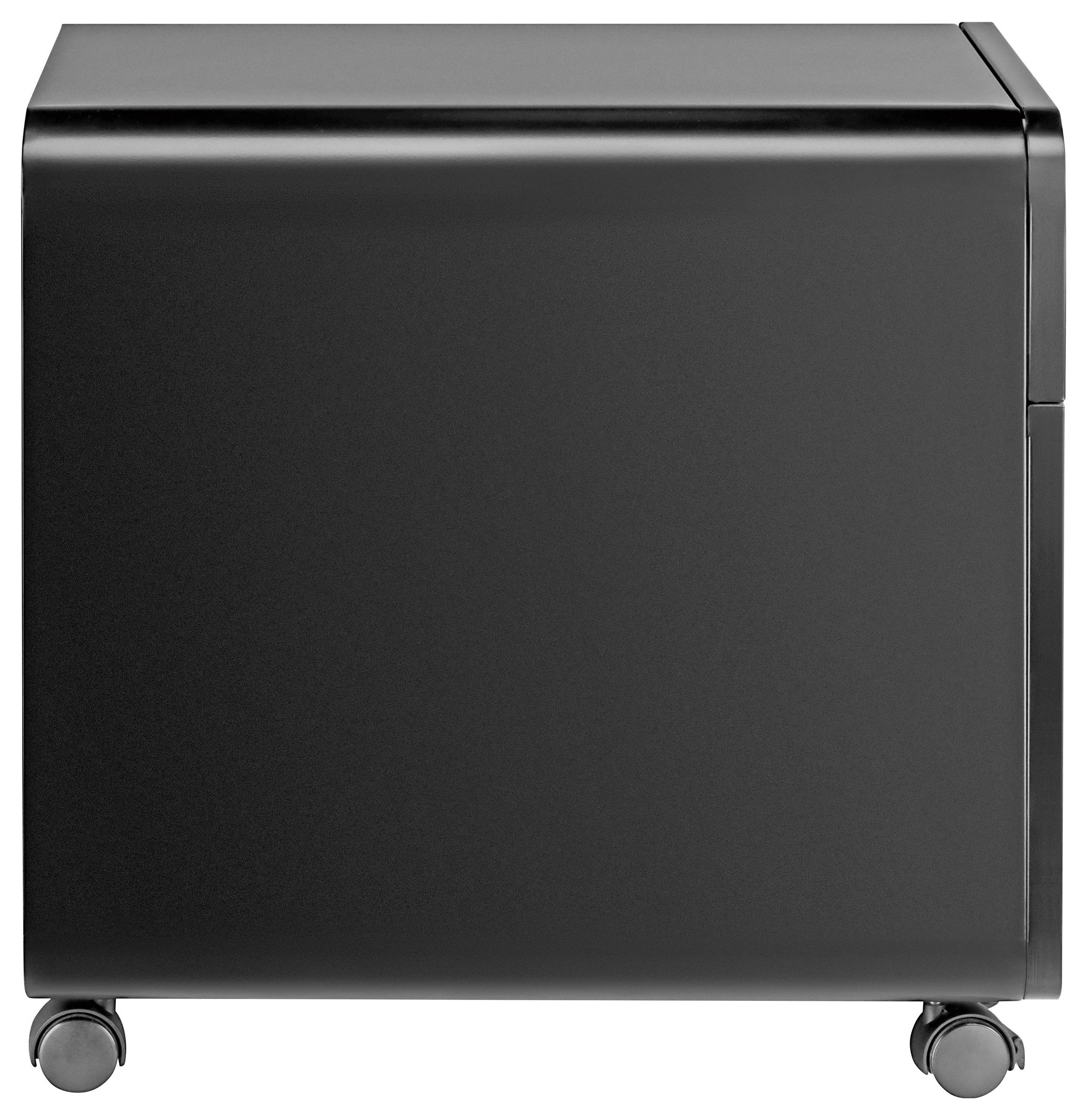 SpeaKa Professional Rolcontainer SP-MFC-001 Zwart (mat) (b x h x d) 39.4 x 50 x 49.7 mm 1 stuk(s) SP-13497416-3