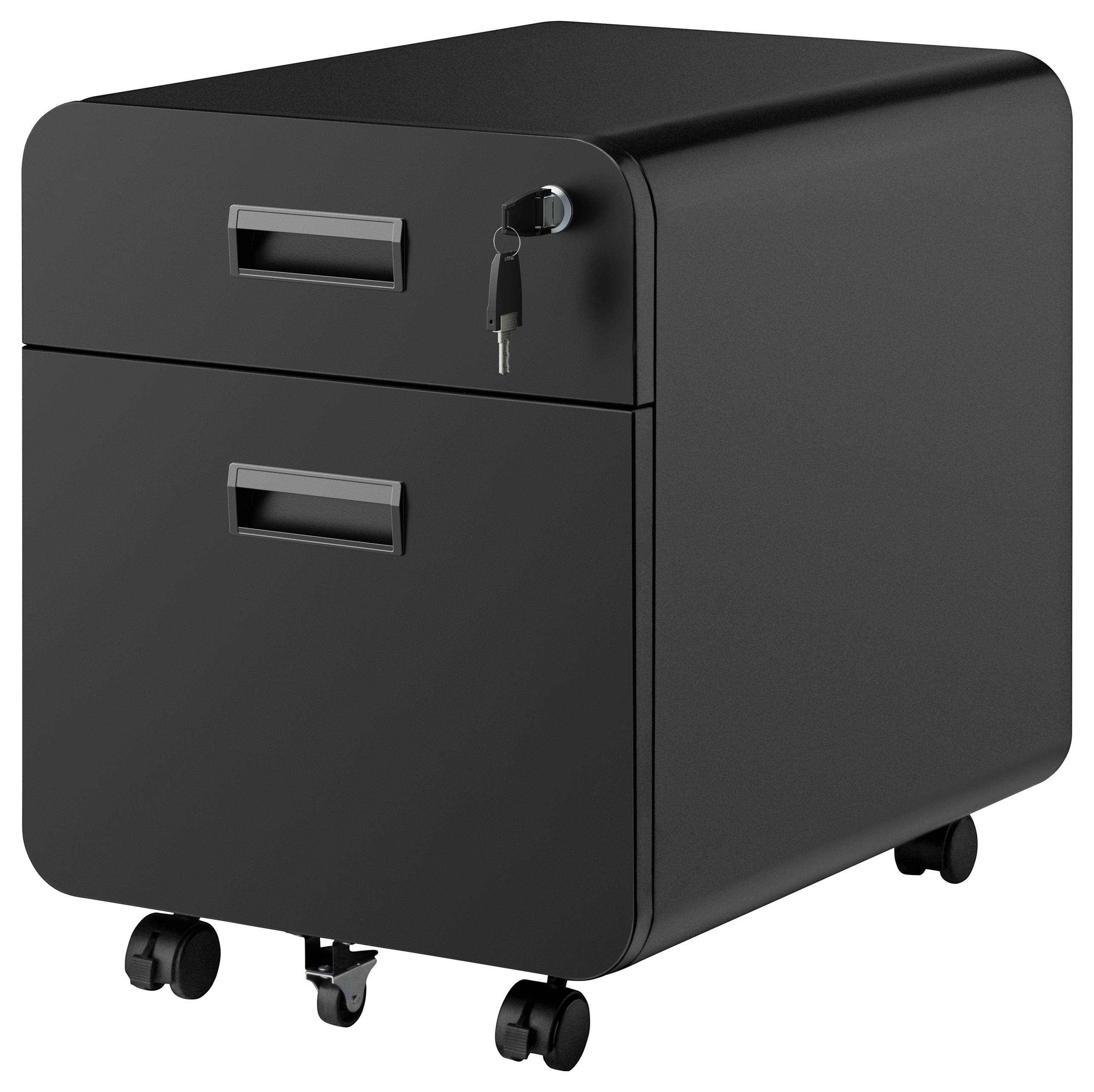 SpeaKa Professional Rolcontainer SP-MFC-001 Zwart (mat) (b x h x d) 39.4 x 50 x 49.7 mm 1 stuk(s) SP-13497416-5
