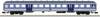 MiniTrix 18553 N personenrijtuig Bnrdz 451 van SVG Personenrijtuig Bnrdz 451
