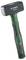 Zwarte en groene Bosch-hamer met rood logo, gewicht 1000 g.