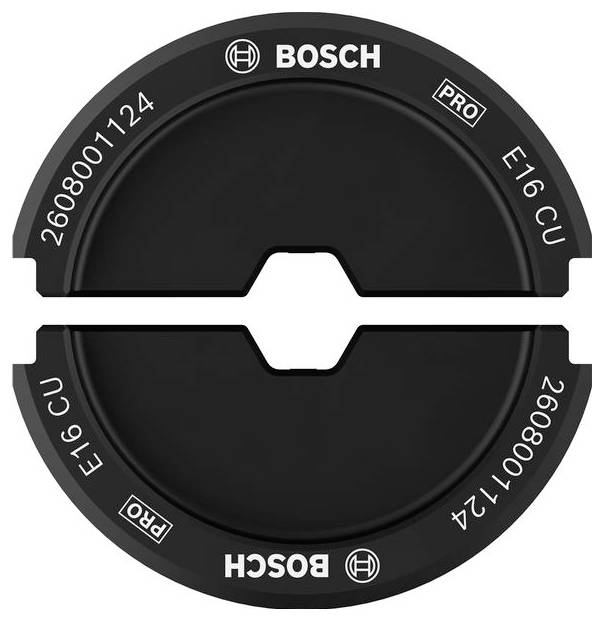 Bosch Accessories 2608001124 2608001124 Krimpinzetstuk Buiskabelschoenen, Buisconnectoren 16 tot 16 mm²