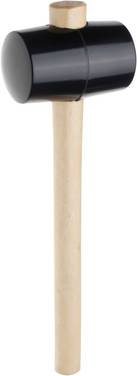 Ruthe  3005460119 Rubberen hamer Hard 510 g 90 mm  1 stuk(s)
