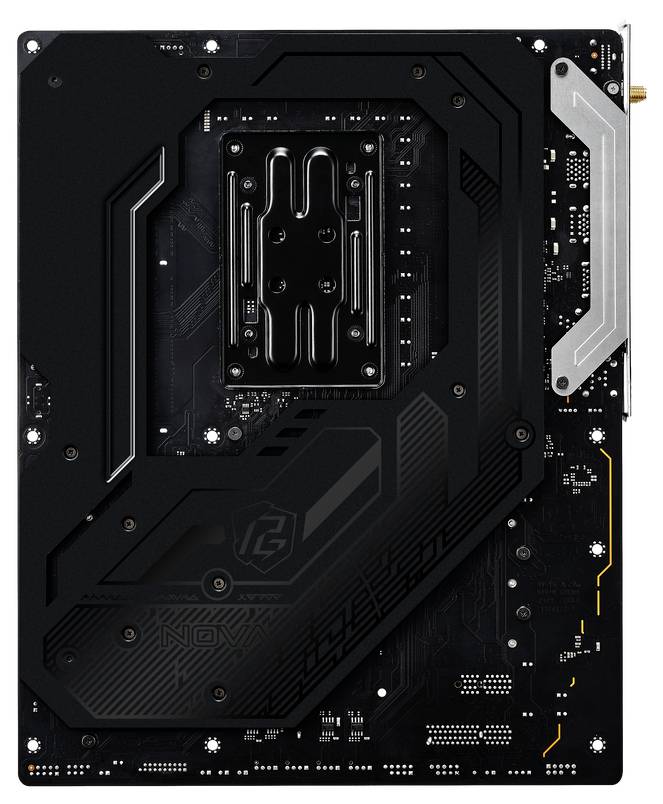 ASRock X870E Nova WiFi Moederbord Socket AMD AM5 Vormfactor ATX Moederbord chipset AMD® X870E-1