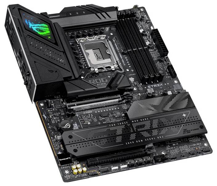 Asus ROG STRIX B860-F GAMING WIFI Moederbord Socket Intel LGA 1851 Vormfactor ATX Moederbord chipset Intel® B860-1