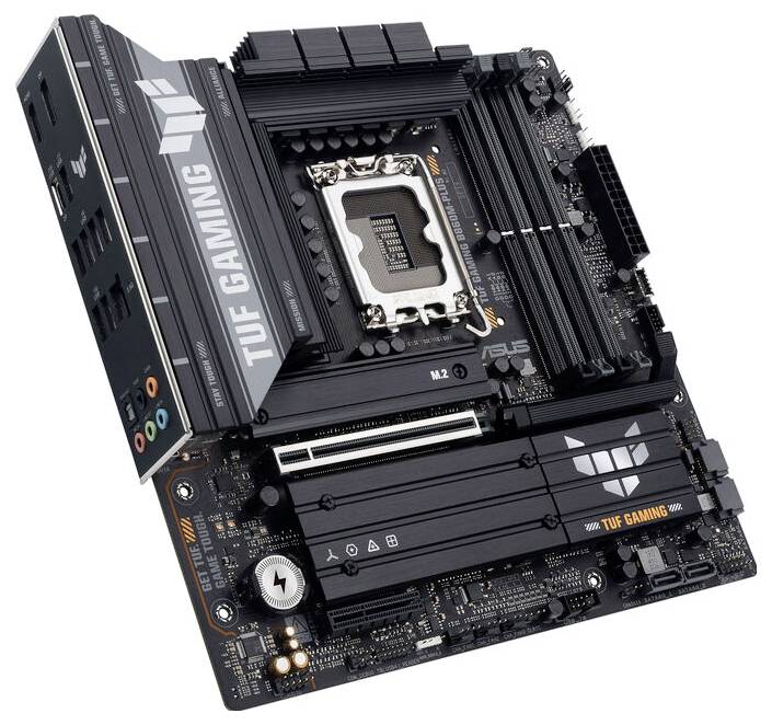 Asus TUF GAMING B860M-PLUS Moederbord Socket Intel LGA 1851 Vormfactor Micro-ATX Moederbord chipset Intel® B860-1