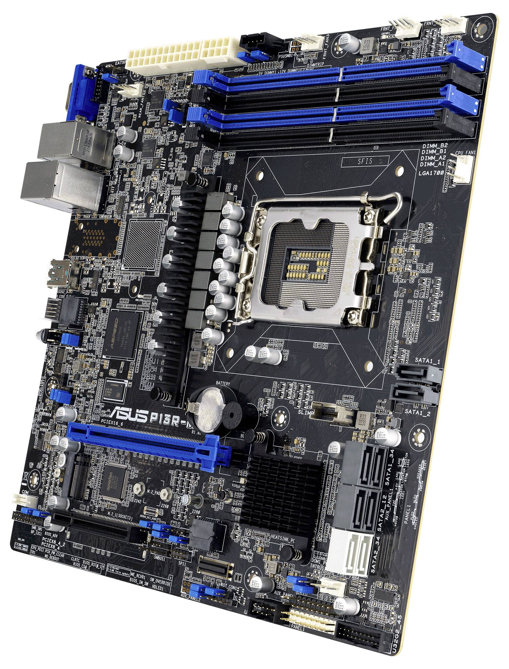 Asus P13R-M (1700) Moederbord Socket Intel 1700 Vormfactor ATX Moederbord chipset Intel® C262-2