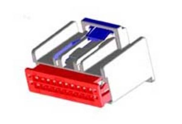 Molex Female behuizing (kabel) Aantal rijen: 2 Aantal polen per rij: 10 30700-1208 1 stuk(s) Bag
