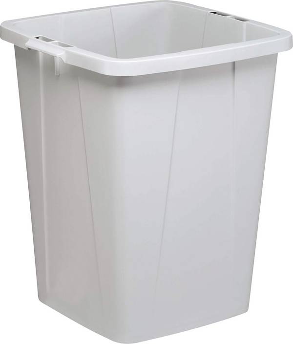 Durable Durabin Eco 90 1800505050 Afvalbak 90 l Kunststof (b x h x d) 520 x 610 x 490 mm Grijs  1 stuk(s)