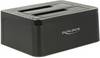 Delock 62661 SATA 6 Gb/s, DC-aansluiting 3,5 mm Harde schijf-dockingstation