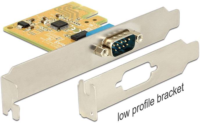 Delock 89444 PCI Express kaart Serieel (9-pol.) PCIe-1