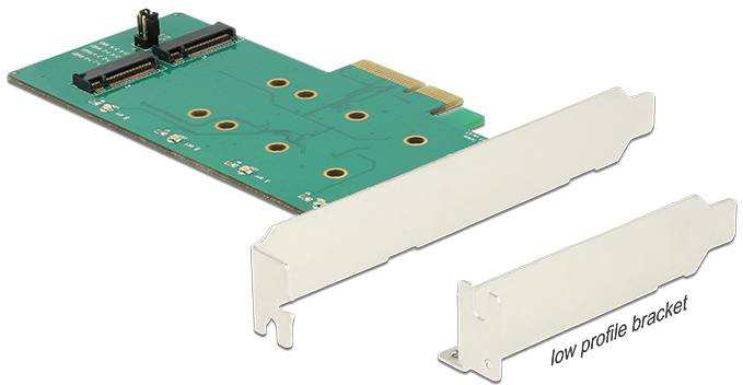 Delock 89536 PCI Express kaart M.2 PCIe-3