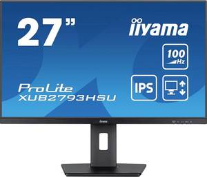 Conrad Iiyama ProLite XUB2793HSU-B7 LED-monitor Energielabel E (A - G) 68.6 cm (27 inch) 1920 x 1080 Pixel 16:9 1 ms HDMI, Disp... aanbieding