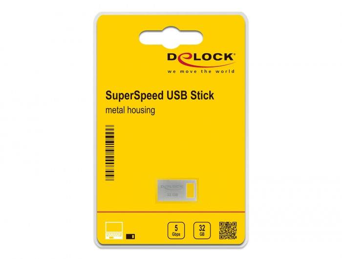 Delock USB 5 Gbps Memory Stick 32 GB - Metal Housing-2