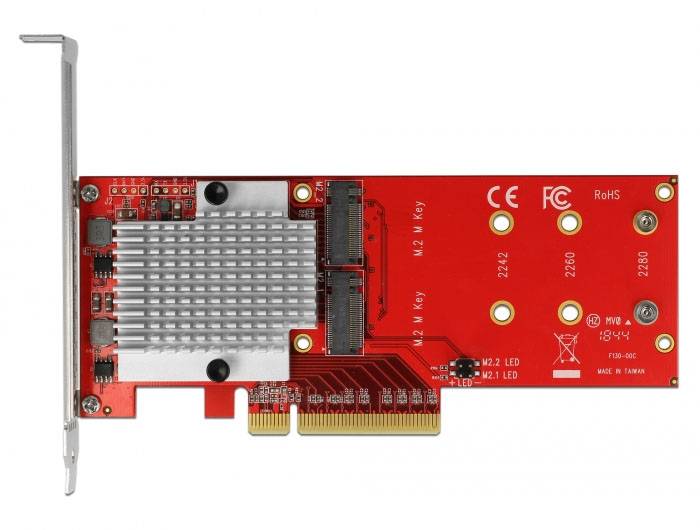Delock 90305 PCI Express kaart M.2 PCIe-4