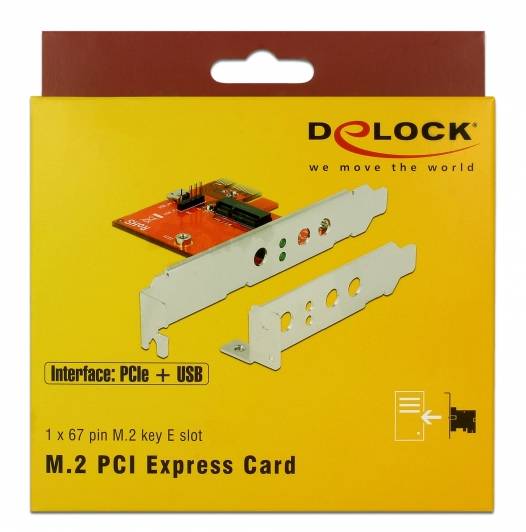 Delock 89889 PCI Express kaart M.2 PCIe-4
