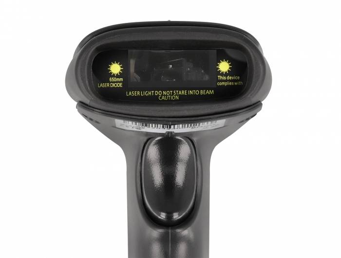 Delock 90564 1D-barcodescanner Bluetooth 1D Laser Zwart Handmatig-3
