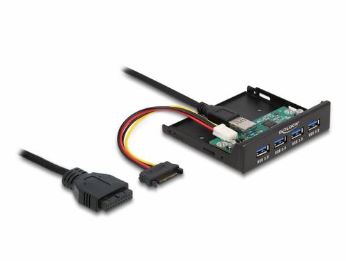 Delock 64166  USB 3.2 Gen 1-controllerkaart USB-A 3.2 Gen 1