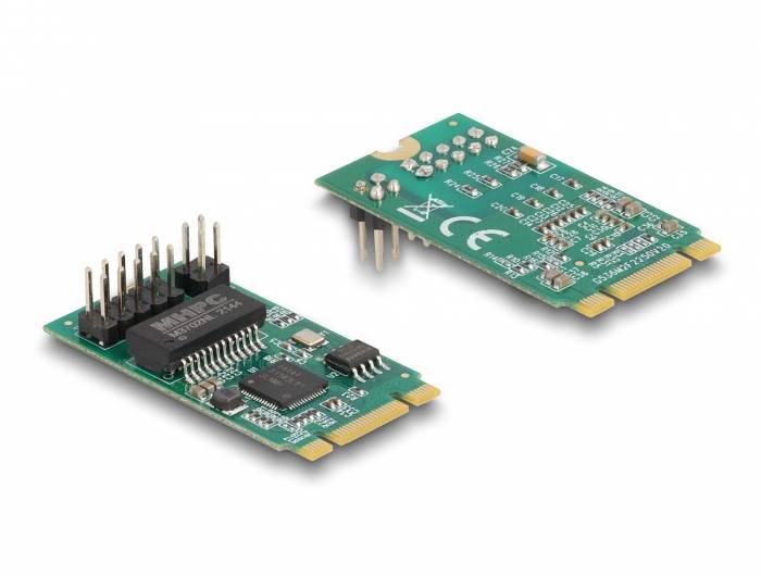 Delock 95272 M.2-controller RJ45 Serieel-4