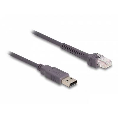 Delock 90599 USB-kabel voor scanner Kabel Grijs USB-A 2.0-0
