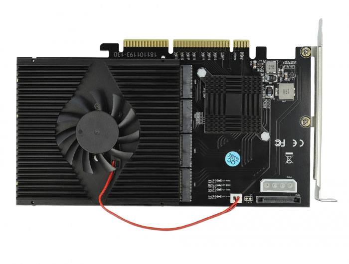 Delock 90409 PCI Express kaart M.2 PCIe-4