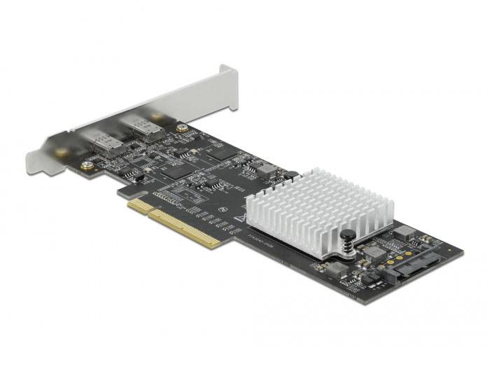 Delock 89009 PCI Express kaart USB-A 3.2 Gen 2 PCIe-2