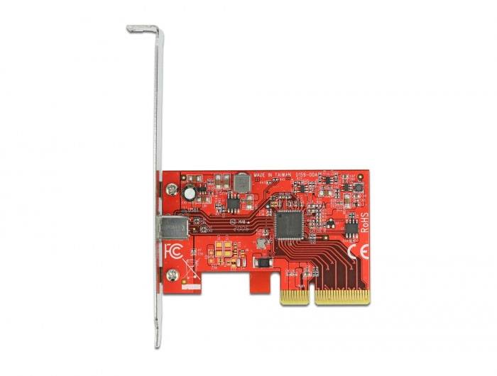 Delock 89035 PCI Express kaart USB-A 3.2 Gen 2 PCIe-3