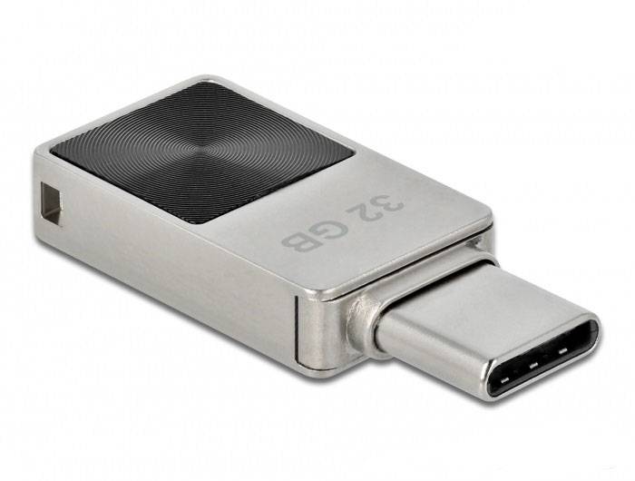 Delock Mini USB 5 Gbps USB-C™ Memory Stick 32 GB - Metal Housing-0