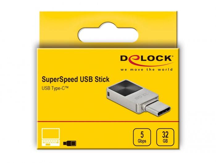 Delock Mini USB 5 Gbps USB-C™ Memory Stick 32 GB - Metal Housing-5
