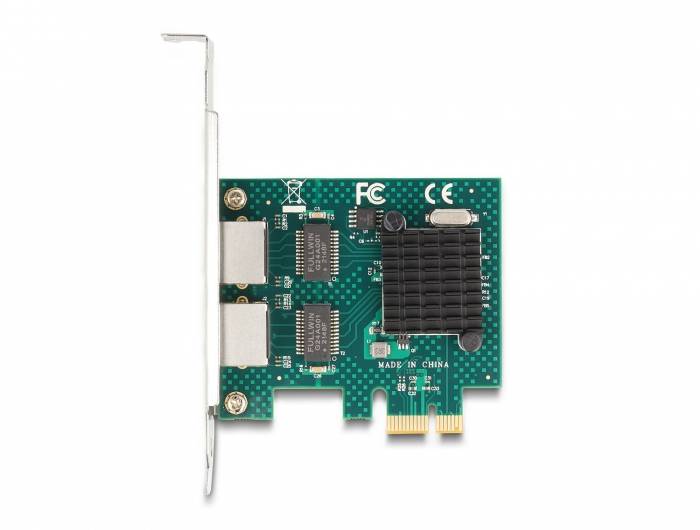 Delock 88205 PCI Express kaart RJ45 PCIe-3