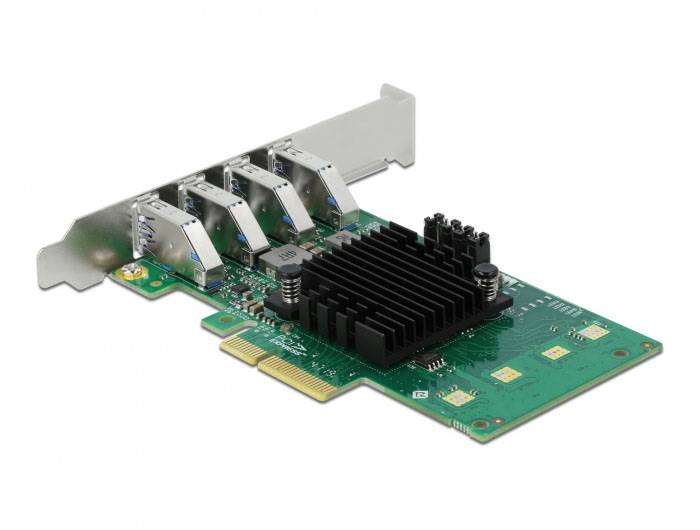 Delock 89048 PCI Express kaart USB-A 3.2 Gen 1 PCIe-1