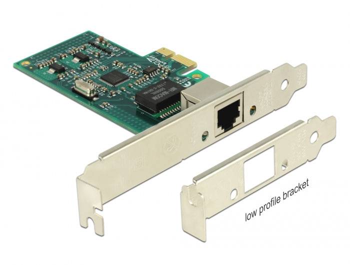 Delock 89943 PCI Express kaart RJ45 PCIe-2