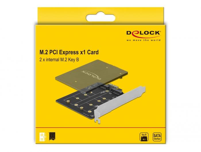 Delock 90432 PCI Express kaart M.2 PCIe-7