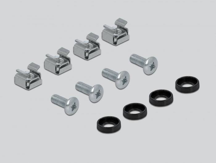 Delock 42628 19 inch Kabelgeleiding voor patchkast 1 HE Zwart-4