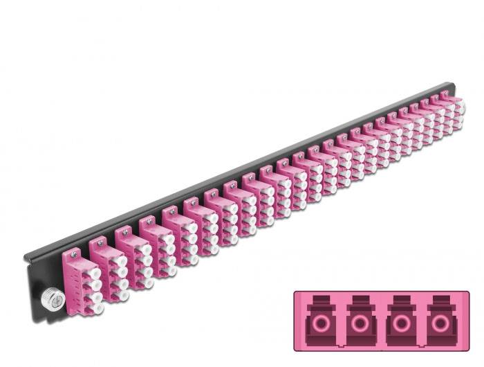 Delock 43373 Glasvezel-frontpaneel 1 HE-1