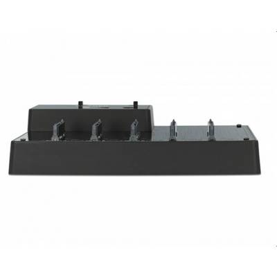 Delock 64098 SATA 6 Gb/s, USB-B, DC-aansluiting 3,5 mm Harde schijf-dockingstation Met clone-functie, Met USB hub-2