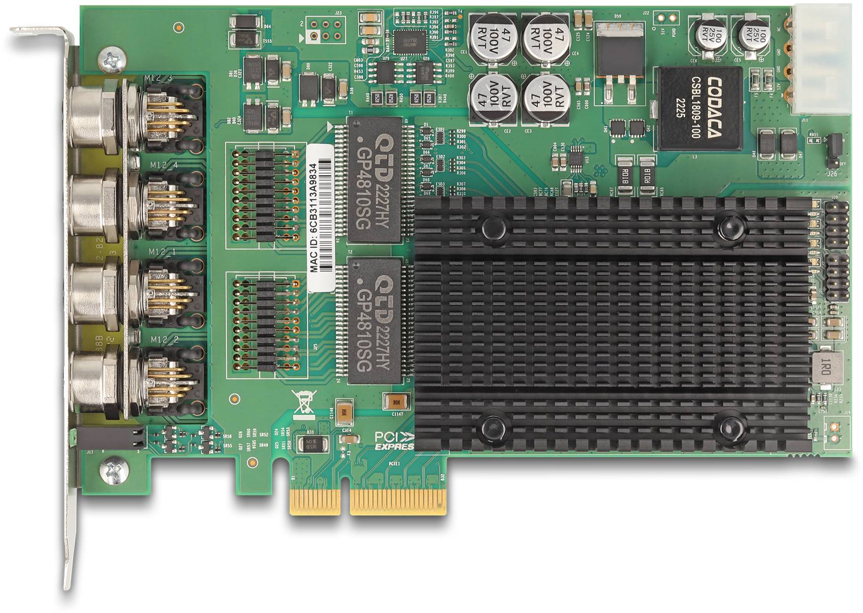 Delock 86054 PCI Express kaart RJ45 PCIe-3