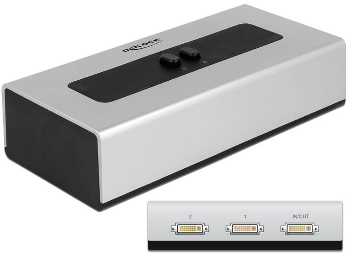 Delock 87664 DVI-switch 1920 x 1200 Pixel-2