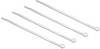 Delock 18605 Kabelbinder 100 mm 2.5 mm Transparant 100 stuk(s)