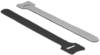 Delock Klittenband kabelbinder Om te bundelen (l x b) 150 mm x 12 mm Zwart 10 stuk(s)