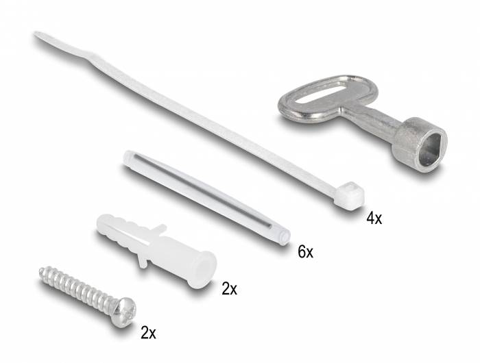 Delock 87901 Doos voor glasvezelkabels Wit 1 stuk(s)-6