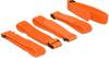 Delock Klittenband kabelbinder (l x b) 300 mm x 20 mm Oranje 5 stuk(s)