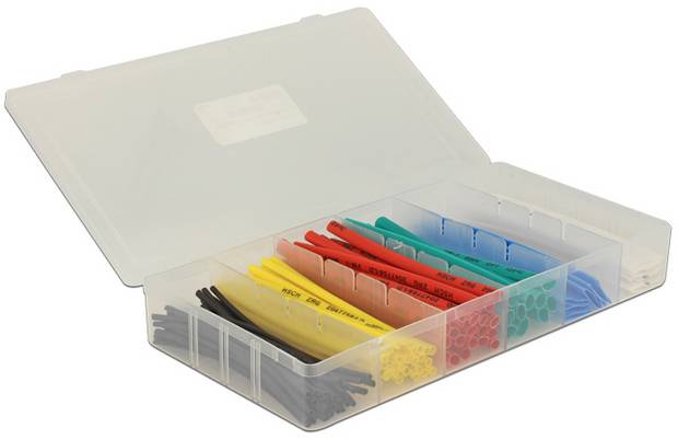 Delock 86264 Krimpkous assortiment Meerdere kleuren Krimpverhouding:2:1 1 stuk(s)-1