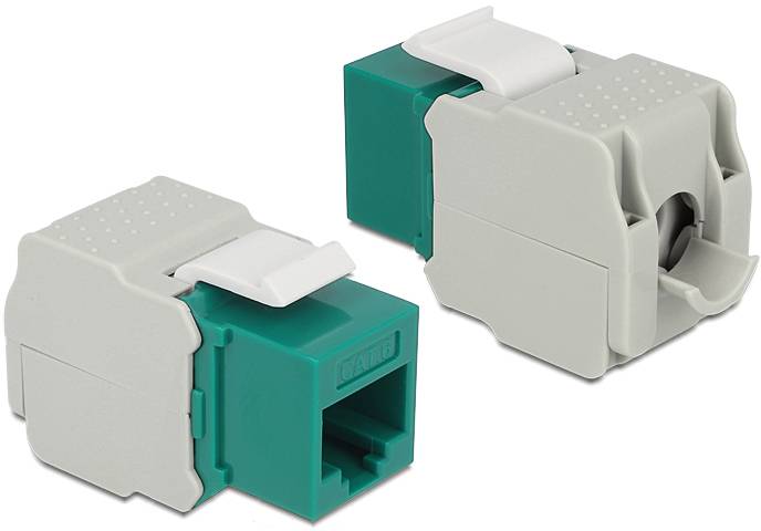 DeLOCK Keystone Module RJ45 jack  LSA Cat6 UTP – Foto 2 von 2